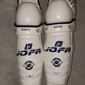 Made in Sweden New Jofa 5090 Shin Pads Pro Stock 17"