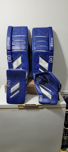 Used 33" Warrior Regular Ritual GT2 Pro Goalie Full Set