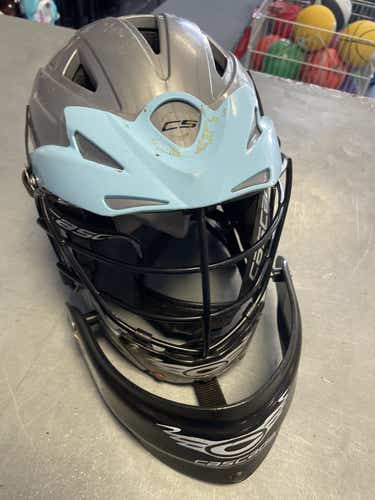 Used Cascade Adjustable Helmet One Size Lacrosse Helmets