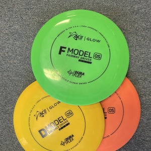 Duraflex Glow Plastic Disc Golf Driver Discs
