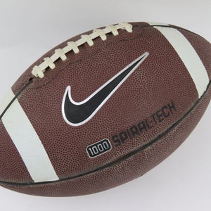 Nike 1000 Spiral-Tech Football Ball Spiral Tech 1000 Official Size & Weight NFHS