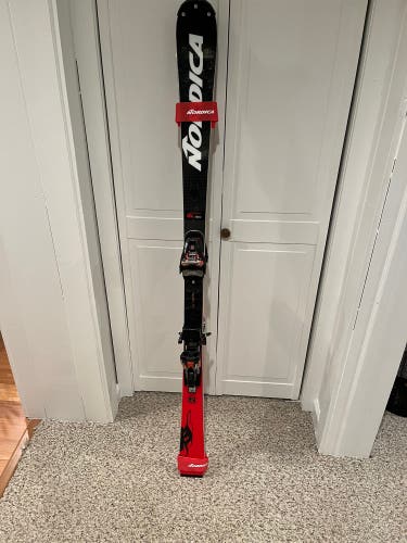 2022 Nordica 156 cm Racing Dobermann SL WC Skis With Bindings Max Din 16