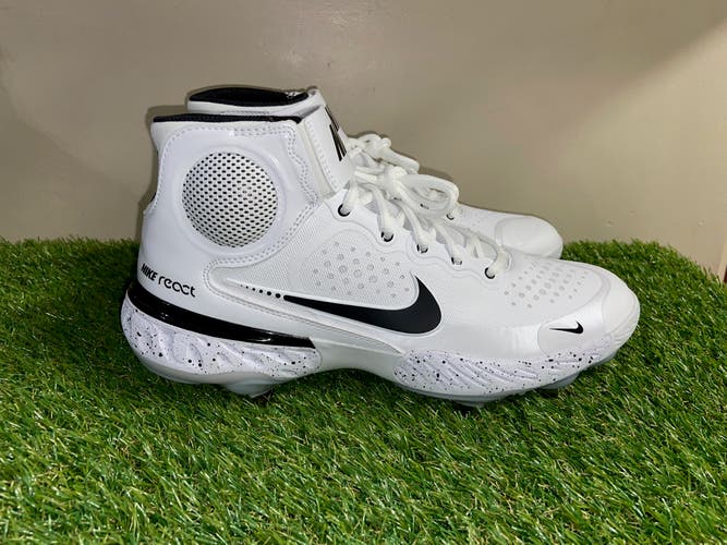 Nike Alpha Huarache Elite 3 Mid Metal Baseball Cleats CV3550-105 Men’s 11.5 NEW