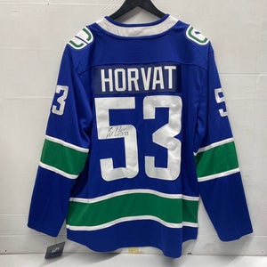 SIGNED Bo Horvat Vancouver Canucks Jersey