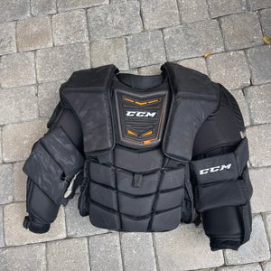 Used Large/Extra Large CCM Pro Stock Goalie Chest Protector