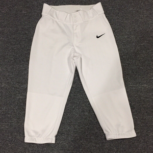 White Adult Women's Used Small Nike Game Pants