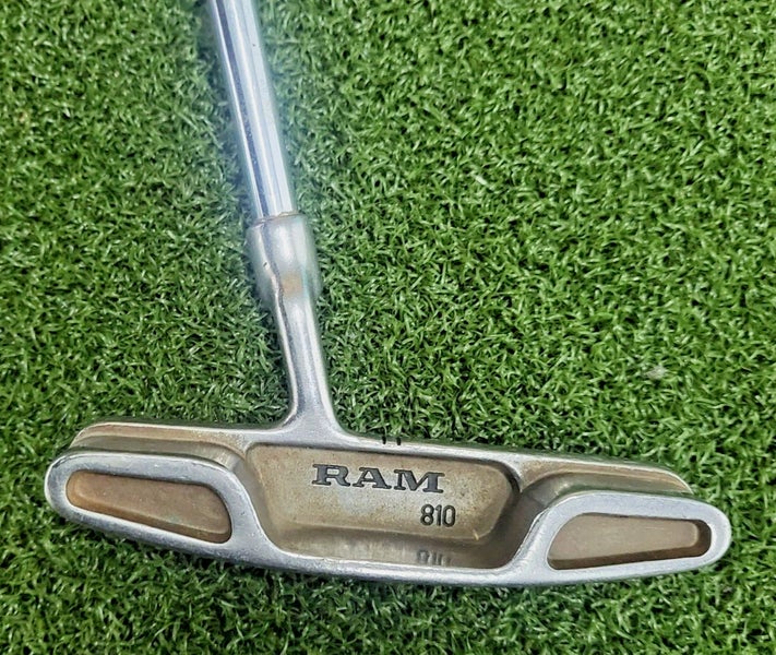RAM 810 Tom Watson Blade Putter  /  RH  /  Steel ~35.25"  /  NEW GRIP  /  jd7807