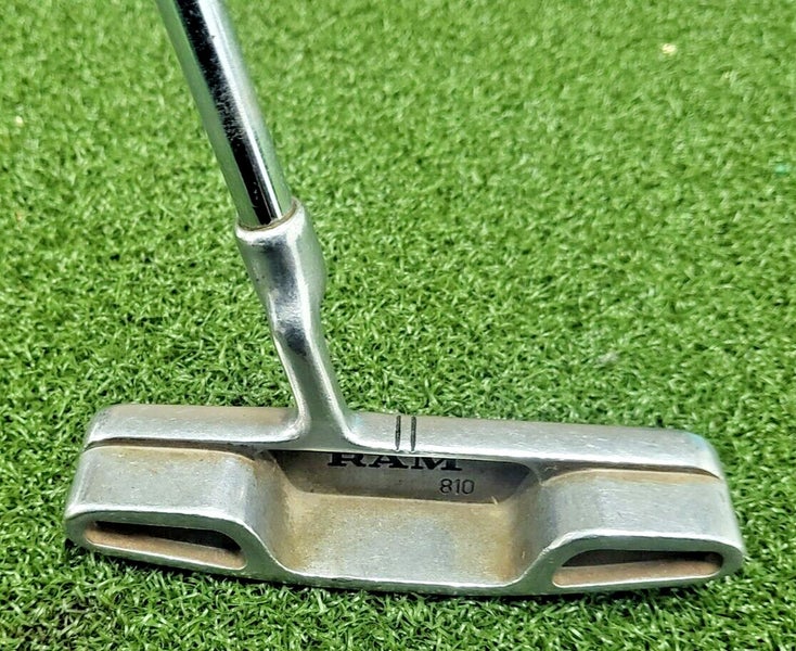 RAM 810 Tom Watson Blade Putter  /  RH  /  Steel ~35.25"  /  NEW GRIP  /  jd7807