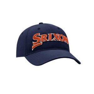 NEW Srixon Authentic Unstructured Navy/Orange/White Adjustable Hat/Cap