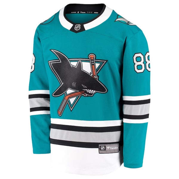 New San Jose Sharks Brent Burns #88 Fanatics Player Jersey XXL fin