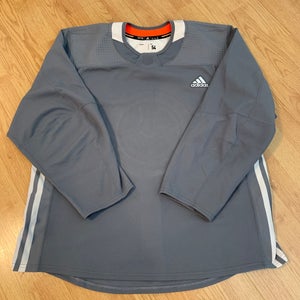 RARE Size 54 Made in Canada Adidas Practice Jersey Gray