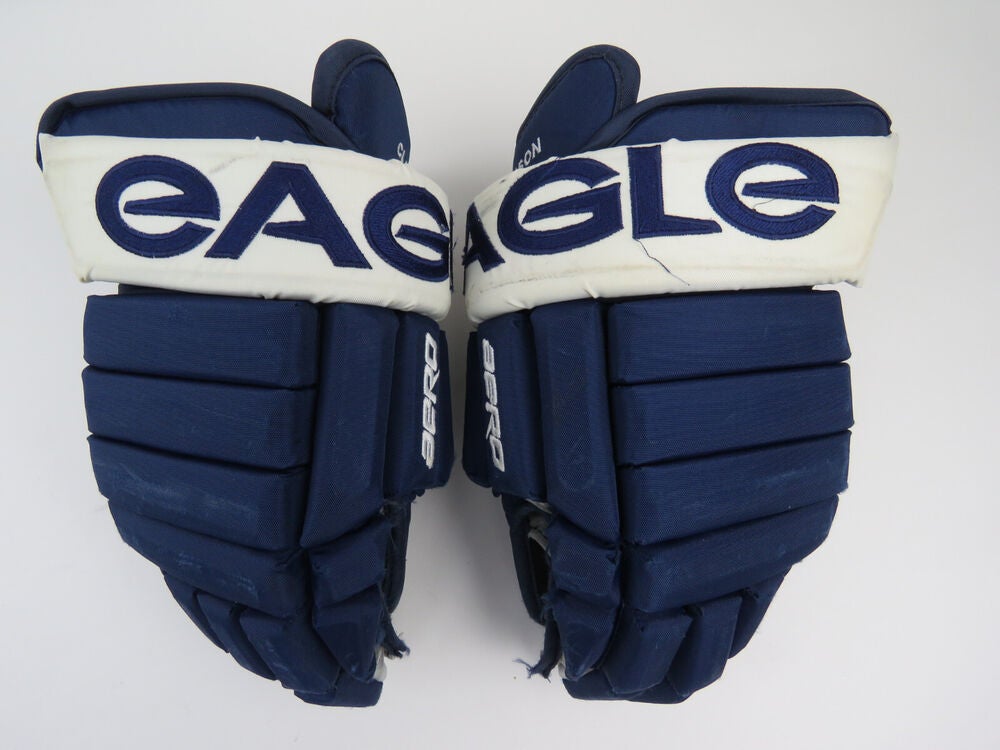 DAVID CLARKSON Eagle Aero Toronto Maple Leafs NHL Pro Stock Hockey Gloves 14"
