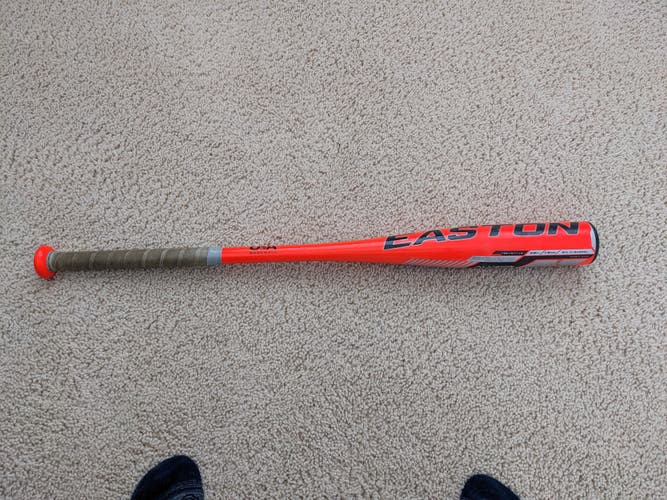 Used Easton Alloy Typhoon Bat (-12) 16 oz 28"