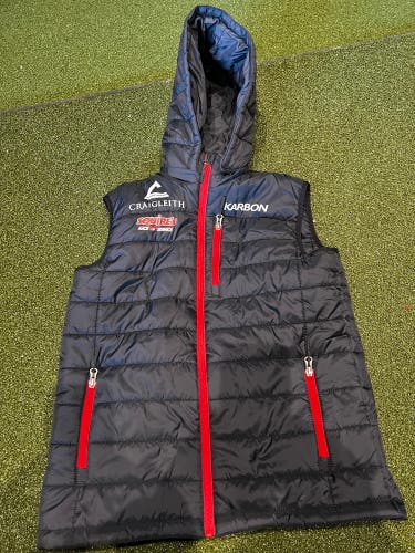 Black Used Large Karbon Vest