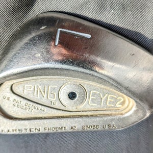 Men's Used Ping Right Handed Eye 2 Wedge Regular Flex 61 Degree Steel Shaft