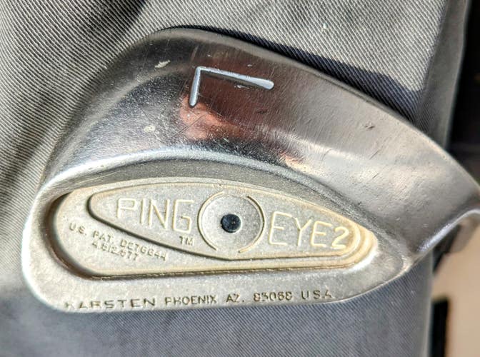 Men's Used Ping Right Handed Eye 2 Wedge Regular Flex 61 Degree Steel Shaft