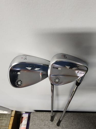 Used Men's Titleist Right Handed BV Vokey SM6 Wedge Wedge Flex 50 Degree Steel Shaft