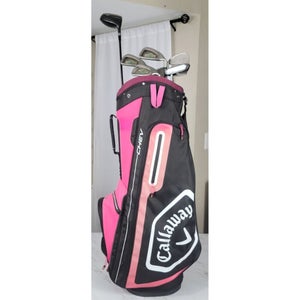 Callaway Women's Graphite Golf Set With Callaway Golf Bag!