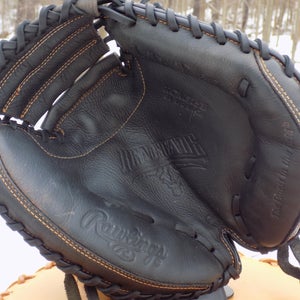 Used Rawlings Catcher's Right Hand Throw Renegade Baseball Glove 31.5"