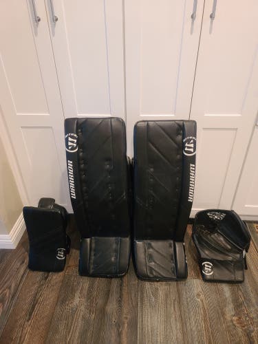 Used 33"+1.5" Warrior Regular Ritual G4 Goalie Full Set