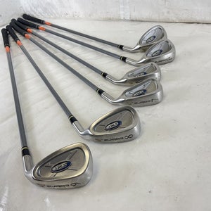 Used Cobra Cxi Sf 6i-sw Lite Regular Flex Graphite Shaft Golf Iron Set Irons