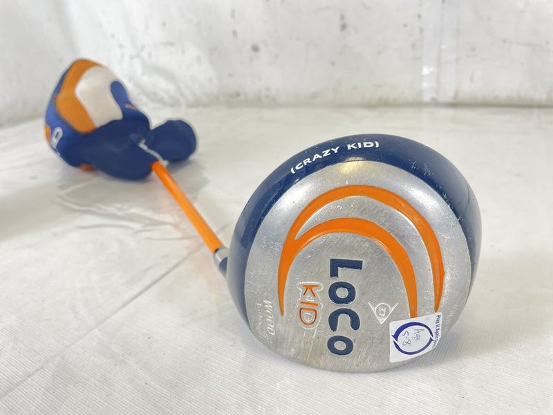 Used Dunlop Loco Kid Wood 360cc Junior Graphite Golf Driver 33" Age 58