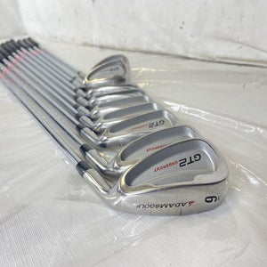 Used Adams Golf Gt2 Undercut 3i-lw (10pc) Regular Flex Steel Shaft Golf Iron Set Irons