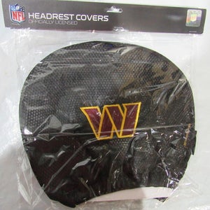 NFL Washington Commander Head Rest Cover Double Side Embroidered Pair by Fanmats