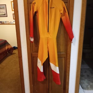 Used Large Spyder Canadian Olympic Ski Team Ski Suit FIS Legal
