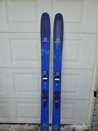 Used 192 cm Salomon QST 118 Powder Skis Without Bindings