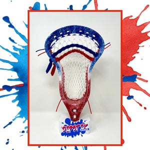 New Custom Dyed  Splatter Lacrosse Head