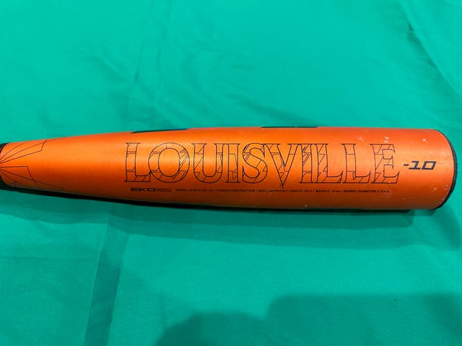 Used USSSA Certified 2022 Louisville Slugger Meta Bat (-10) 19 oz 29"