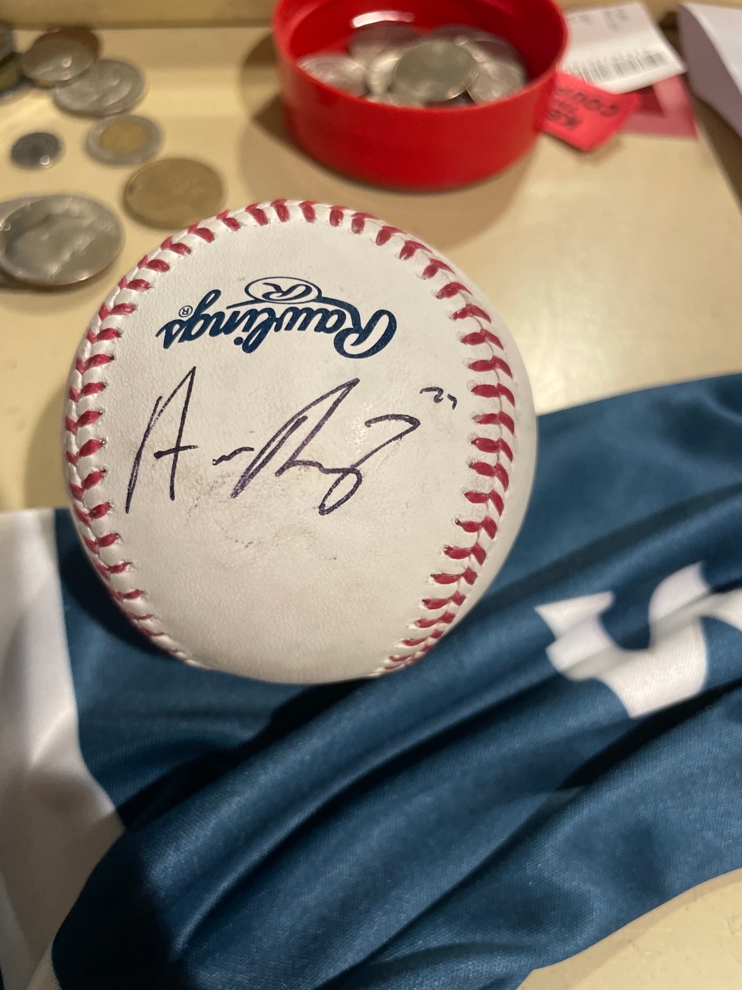 Yogi Berra Signed Rawlings Baseball JSA AL48391 — RSA