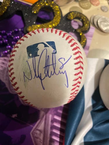 Signed Nick Castellanos major Leauge Baseball