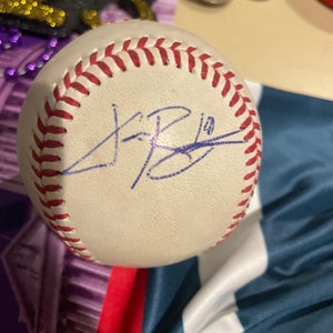 Signed PHILLES STAR CATCHER JT MLB BALL