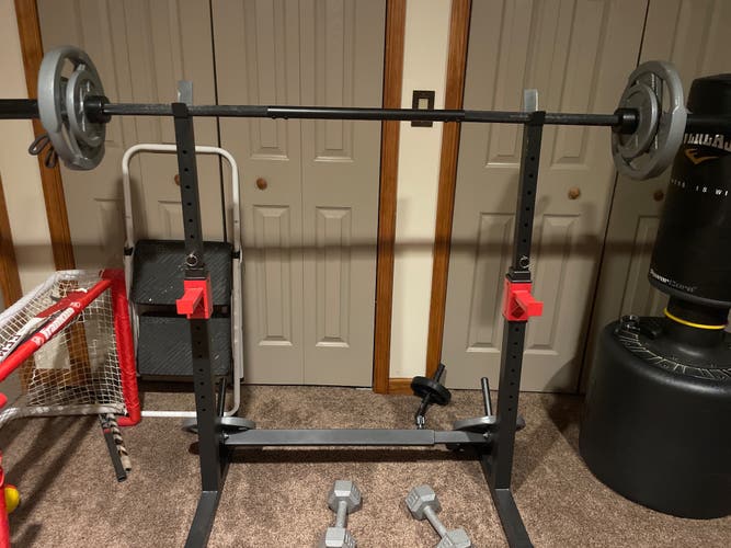 Weights Barbell Squat/bench Rack