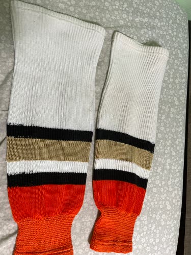 White Used Medium Tron  Socks