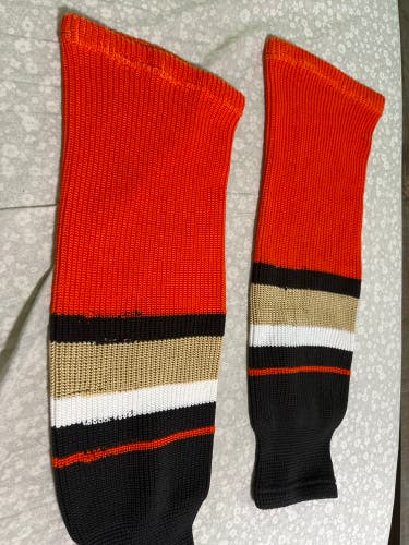 Orange Used Medium Tron  Socks