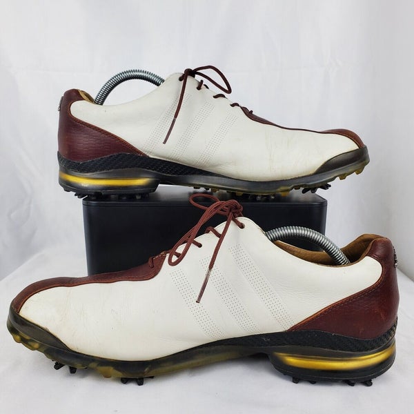 Adidas AdiPure TP Leather Men's Golf Shoes White/Cognac Q44796