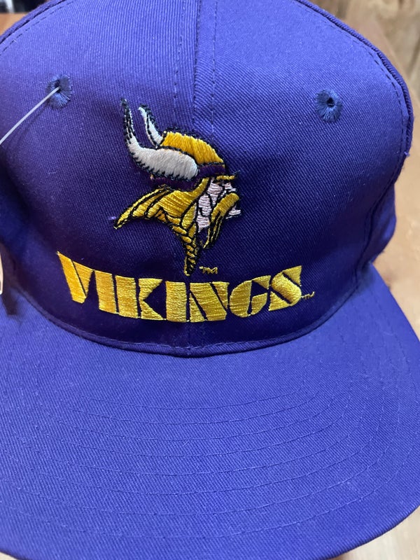 workingclassrebel Vintage Minnesota Vikings NFL Football T Shirt by Garan Made in USA Script and Helmet New with Tags !!