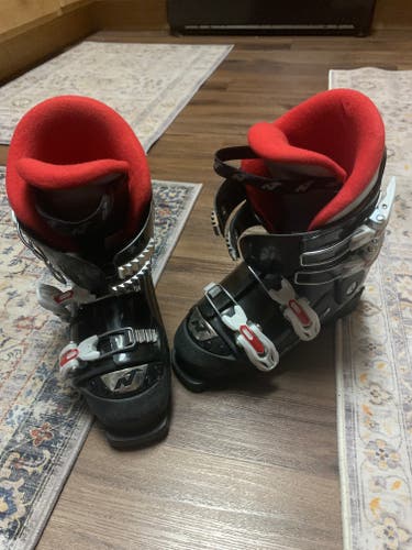 Kid's Used Nordica Racing GPTJ Ski Boots Soft Flex