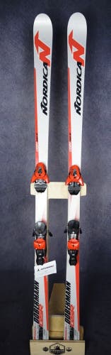 NORDICA GSR WORLD CUP SKIS SIZE 176 CM WITH NEW ATOMIC BINDINGS