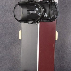 NEW CHAMONIX GEANT SNOWBOARD SIZE 159W CM WITH NEW CHANRICH LARGE BINDINGS