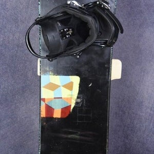 RIDE DH2 SNOWBOARD SIZE 153 CM WITH LAMAR LARGE BINDINGS
