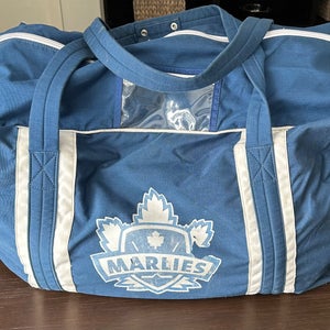 Toronto Marlies pro stock hockey bag
