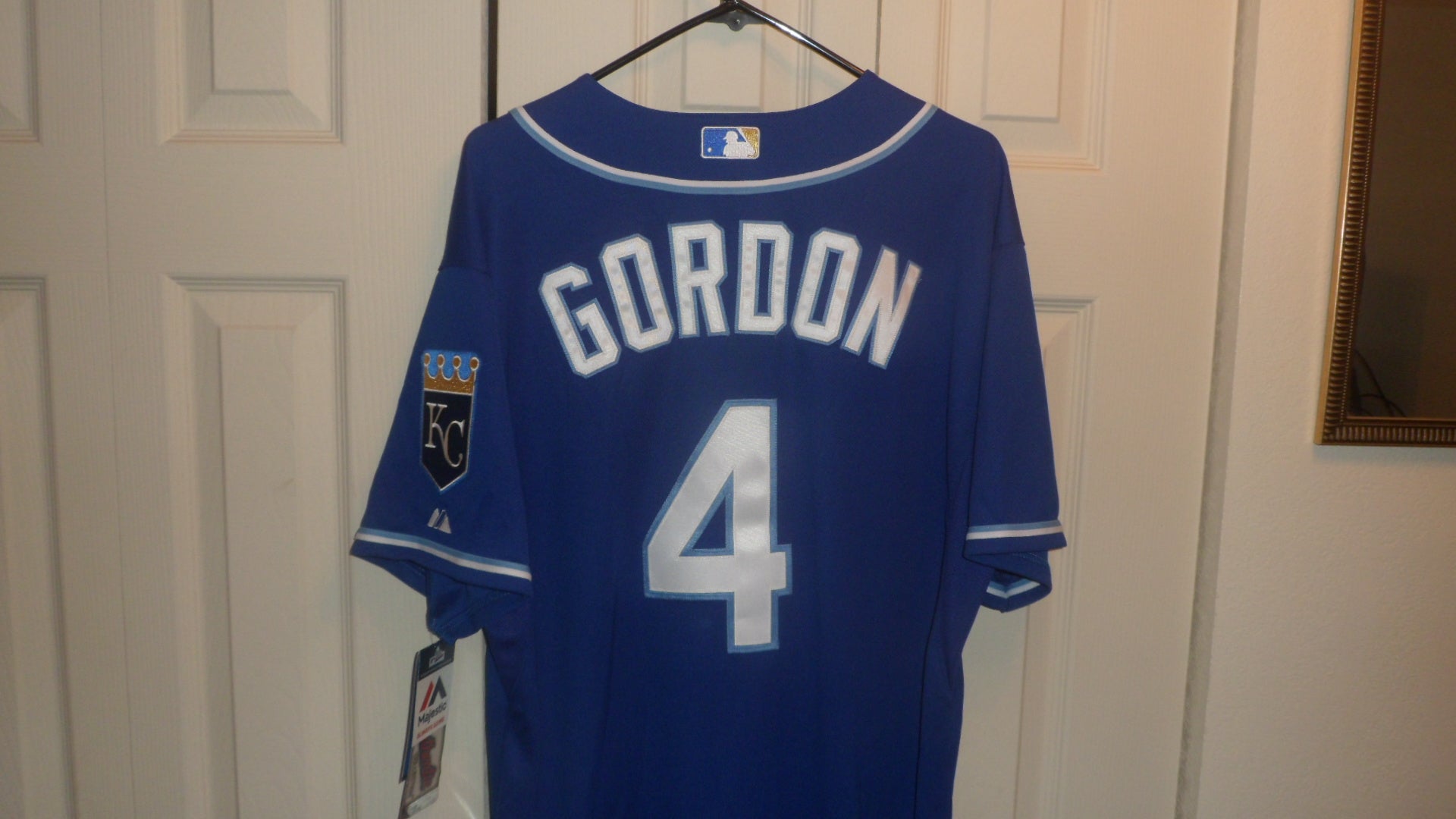 Game-Used Jersey: Alex Gordon (Size 46 - MIN @ KC - 9/16/18)