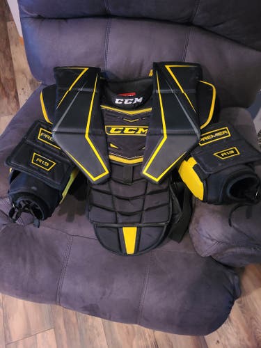 Used Small CCM Premier R1.9 Goalie Chest Protector