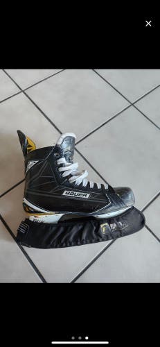 Senior Used Bauer Supreme S180 Hockey Skates Regular Width Size 9.5
