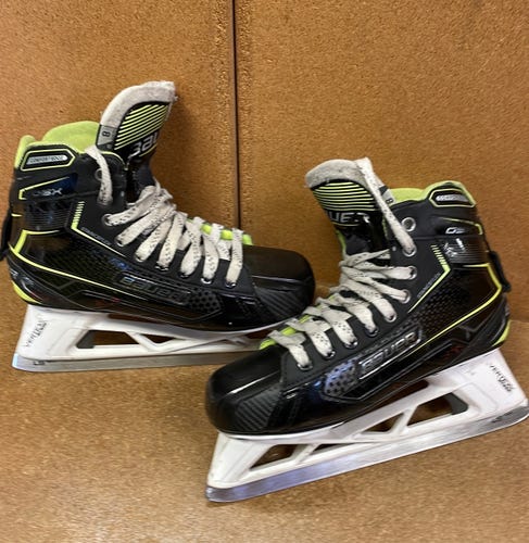 Bauer GSX Used Senior Size 8 Hockey Goalie Skates