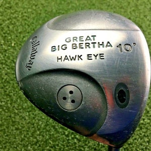 Callaway Great Big Bertha Hawk Eye Ti Driver 10* RH / Gems Ladies / NICE /mm6040